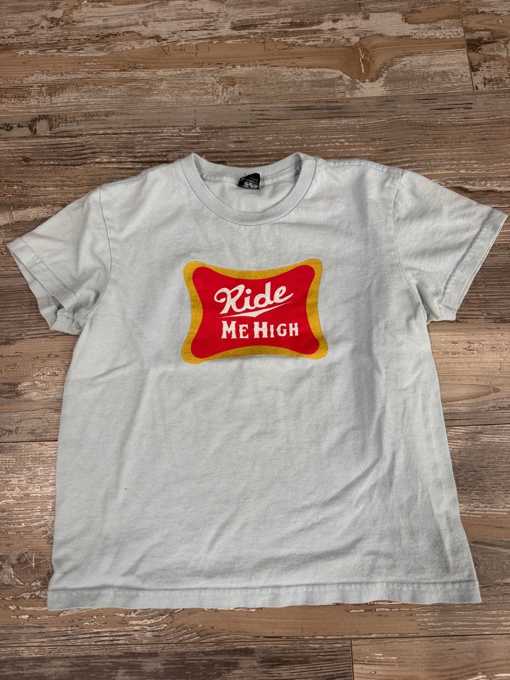 Vintage 'Ride Me High' Graphic Tee